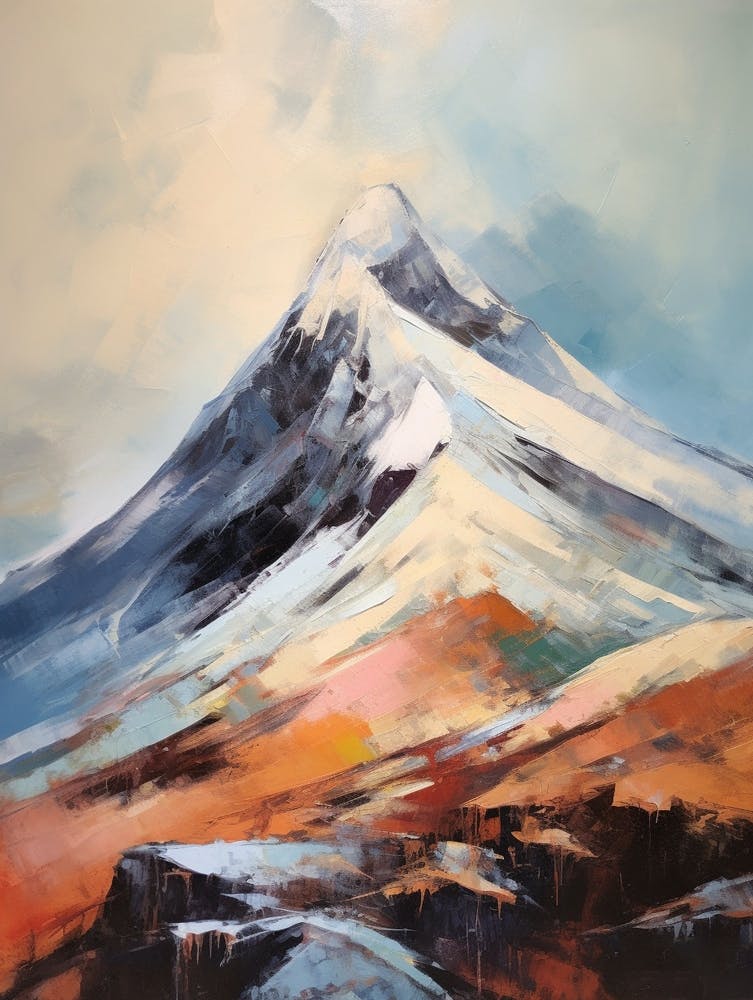 Ben Wyvis Scotland 2 Mountain Painting