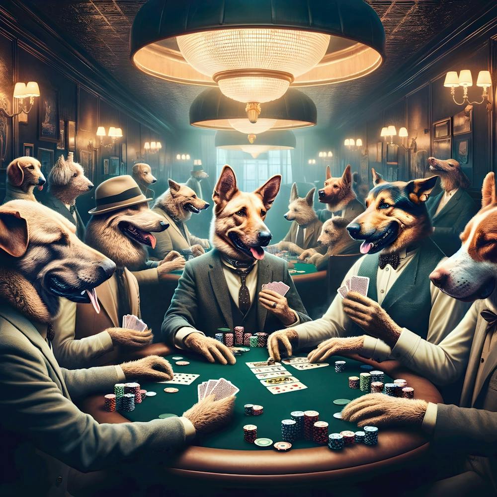 Canine Capers at the Card Club 1