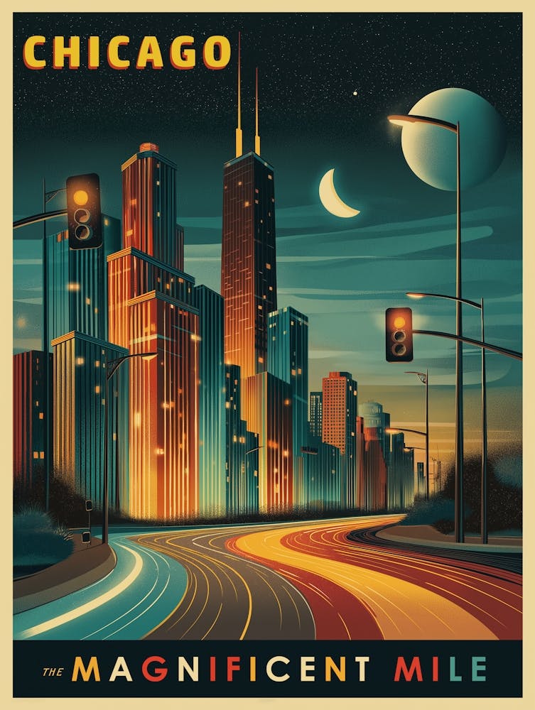 Chicago, IL - The Magnificent Mile