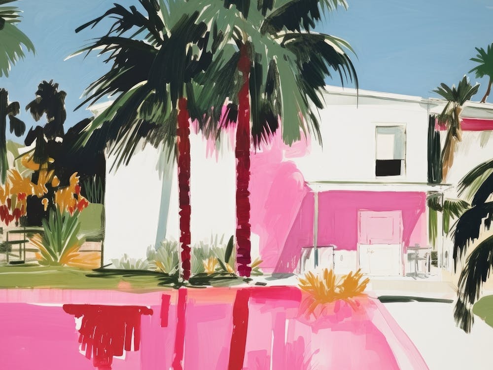 Palm Springs Summer Painting