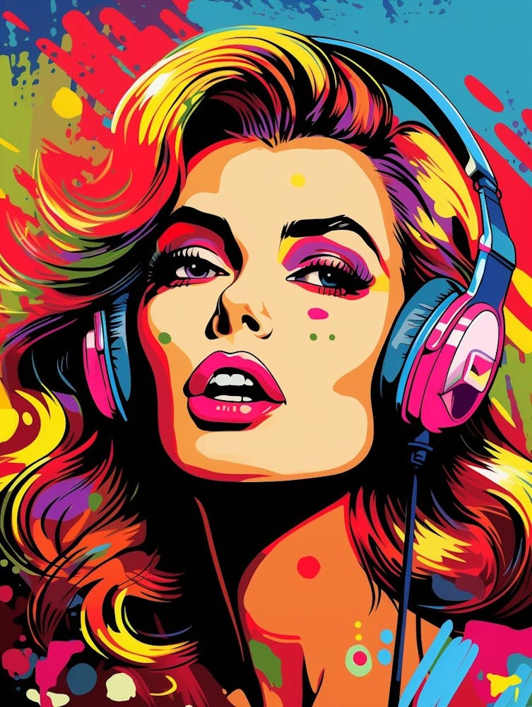 Sound Washington Retro Pop Art 13