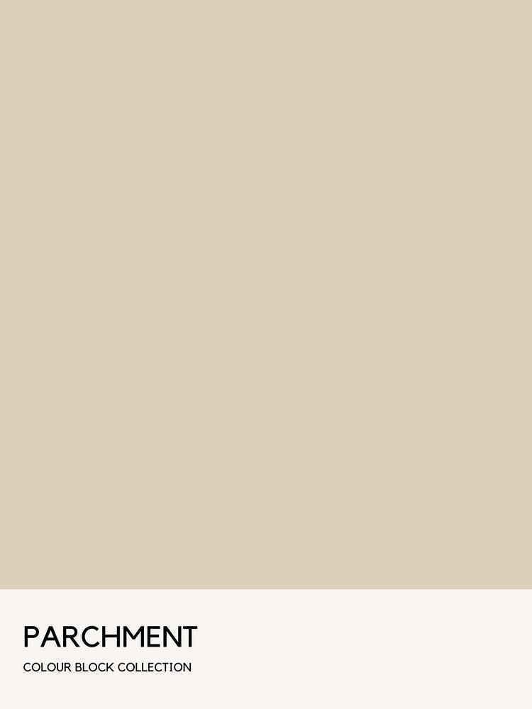 Parchement Colour Block Poster