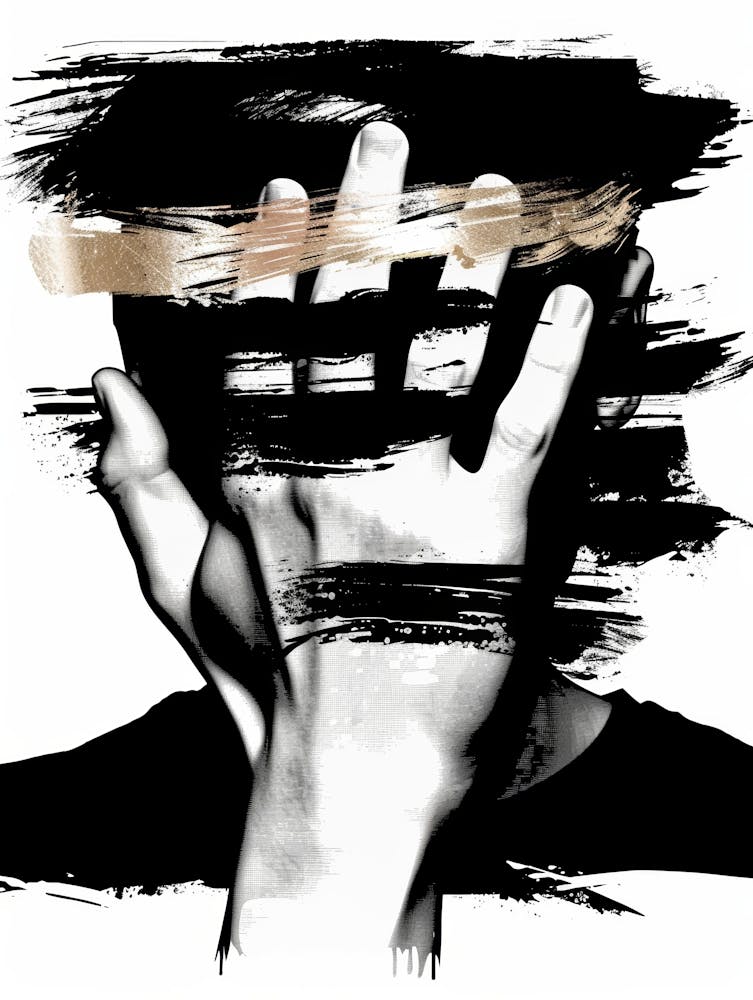 Black And White Painting 3
