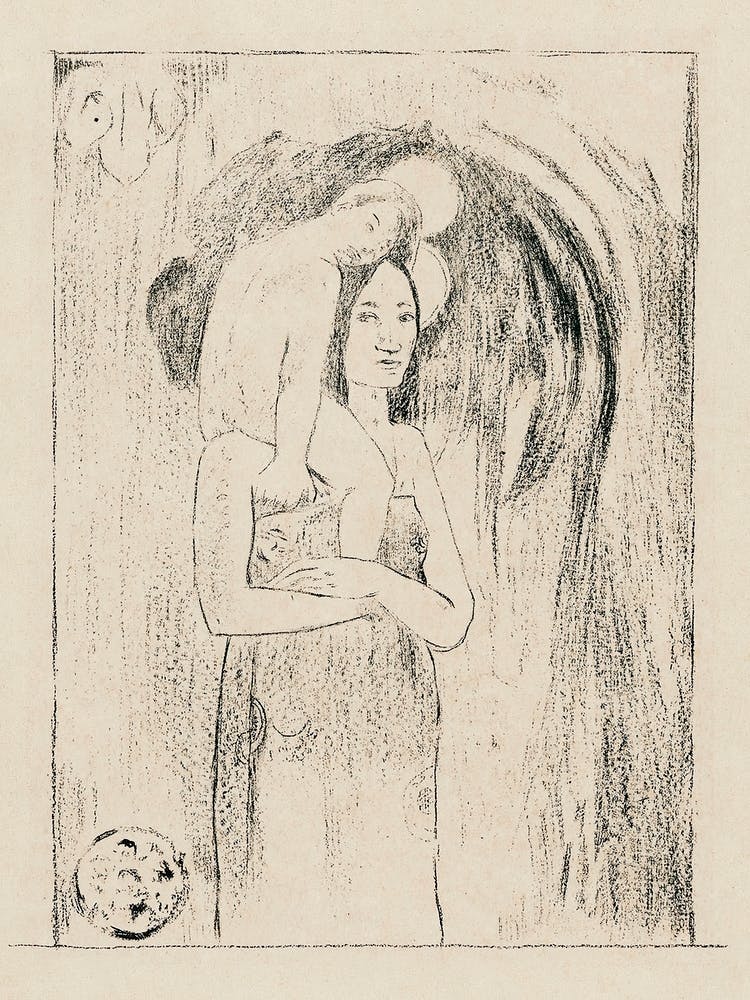 Hail Mary (Ia Orana Maria) (1895), Paul Gauguin
