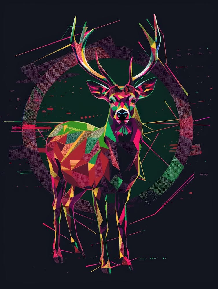 Deer Painting