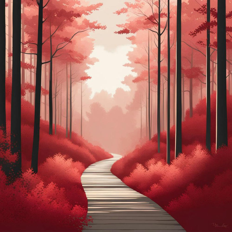 Red Forest Path
