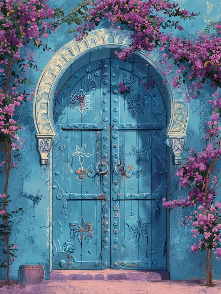 Blue Door 55