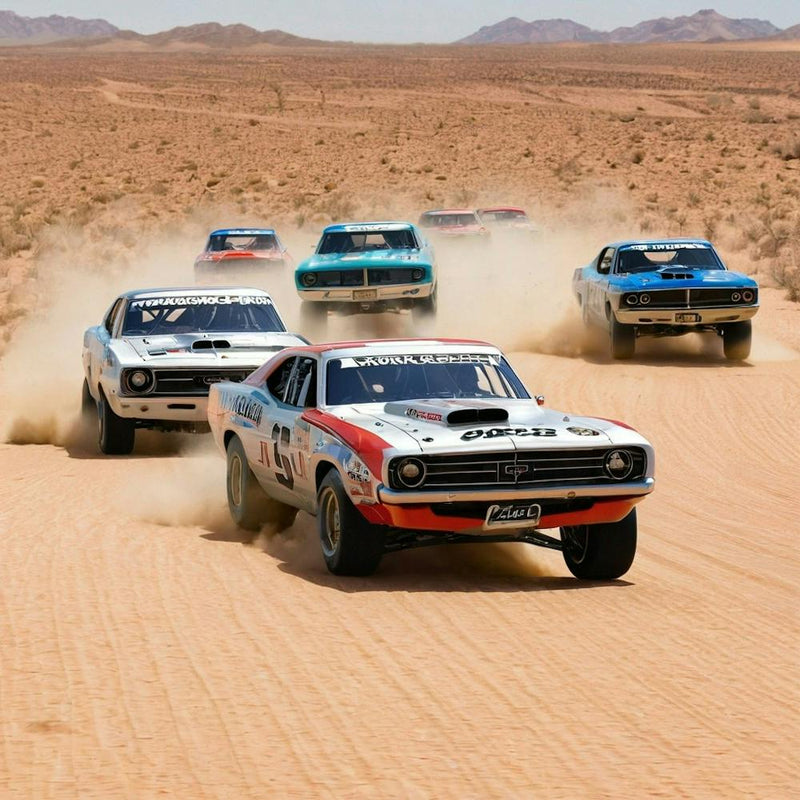 Voitures de Course Dans T Dd673