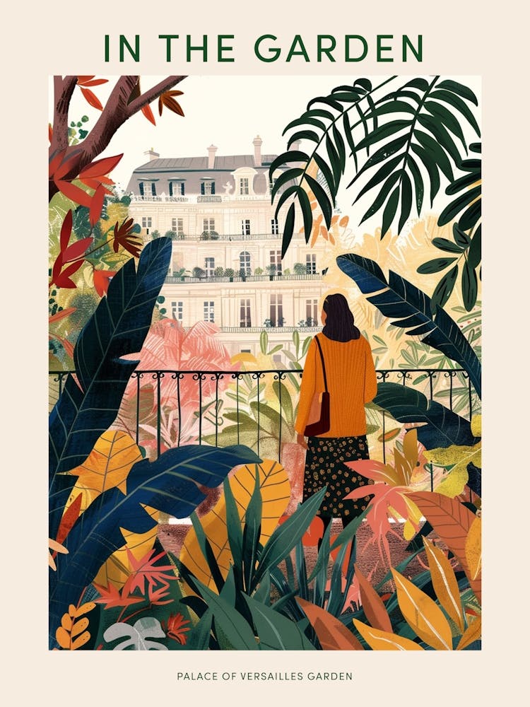 In The Garden Poster Palace Of Versailles Garden France 2