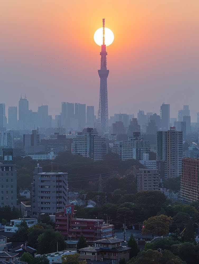 Sunset In Tokyo 5