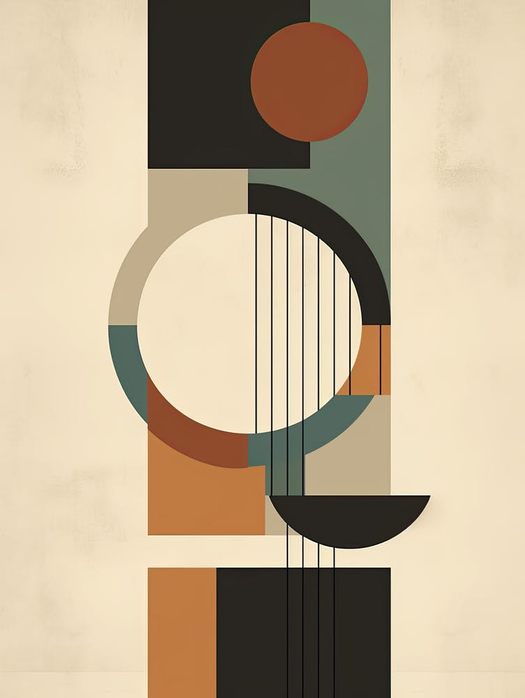 Ephemeral Echoes; Mid Century Boho Whispers