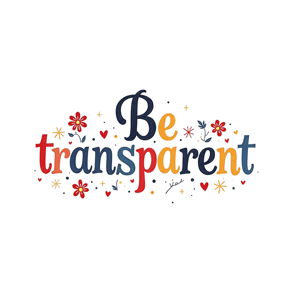 Be Transparent