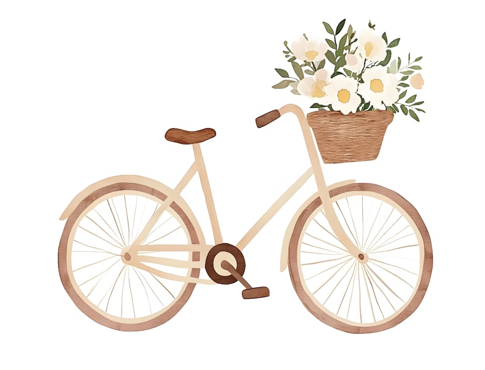 Bicycle With Flowers