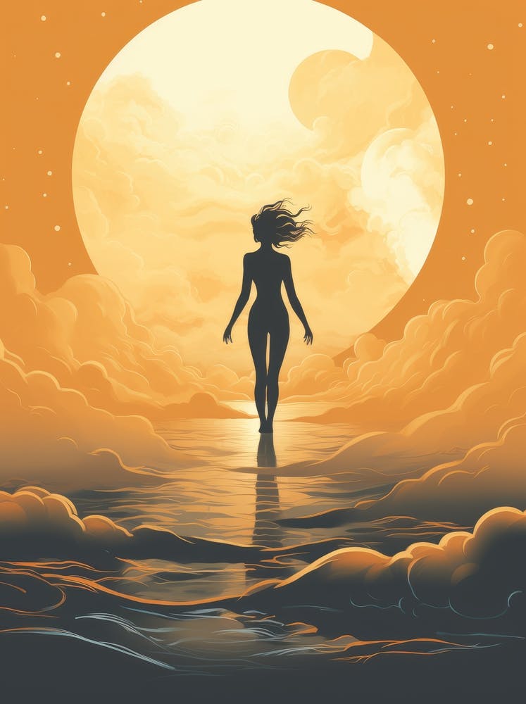 Silhouette Of A Woman 14