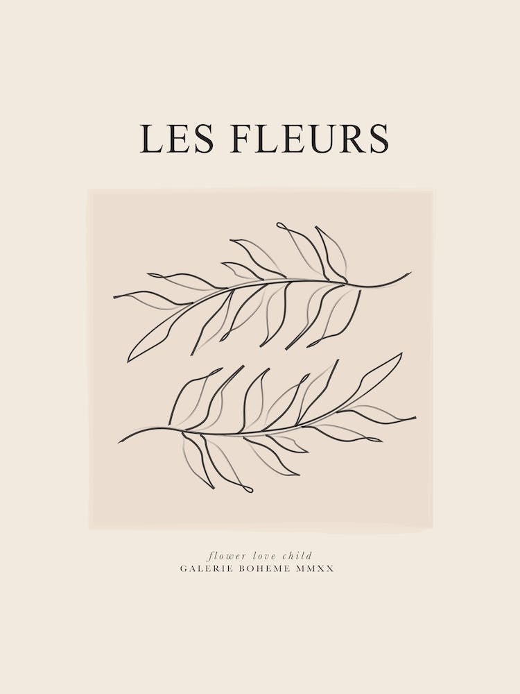 Les Fleurs