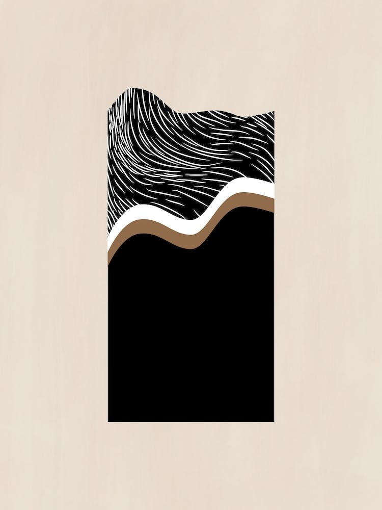 White Wave Poster No.2