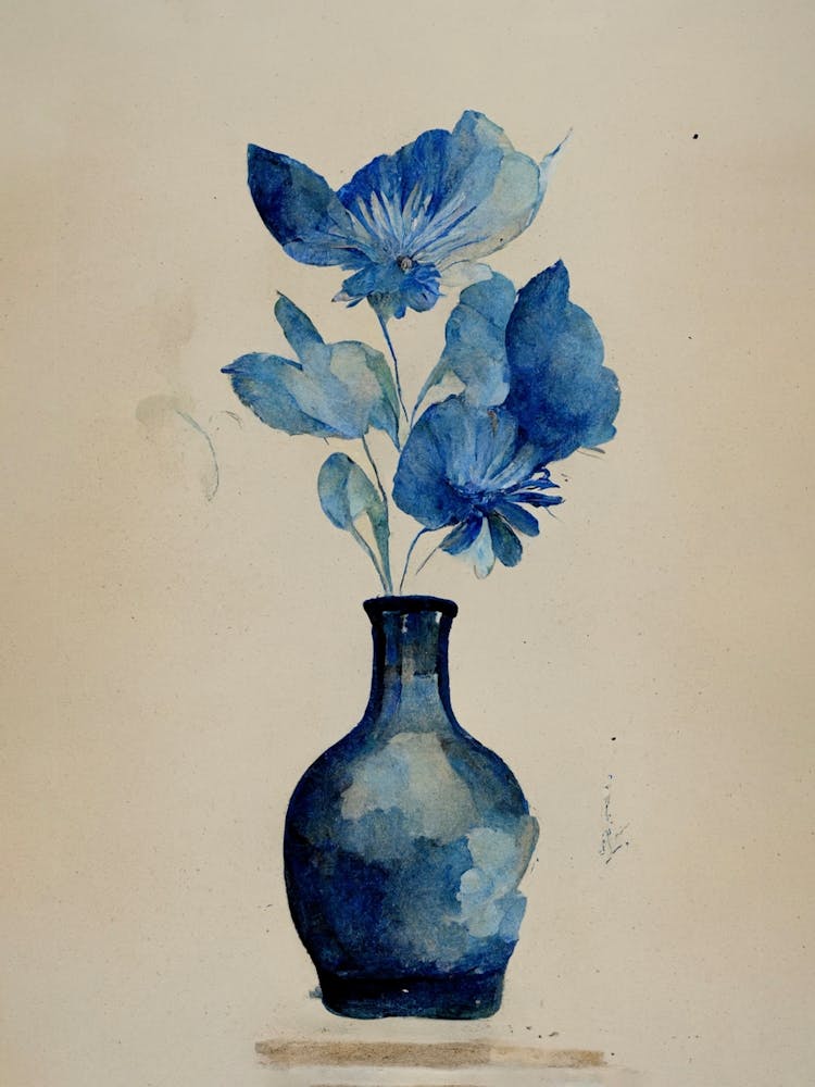 Blue Flower 1