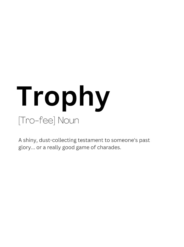Trophy Definition Meaning