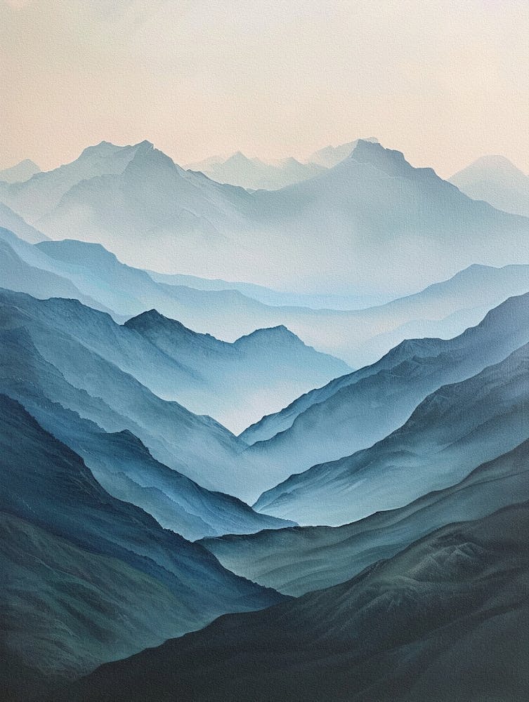 Poster Canvas Mountain 51