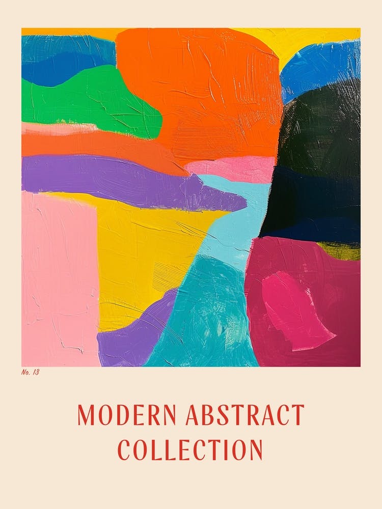 Modern Abstract Collection Poster 13
