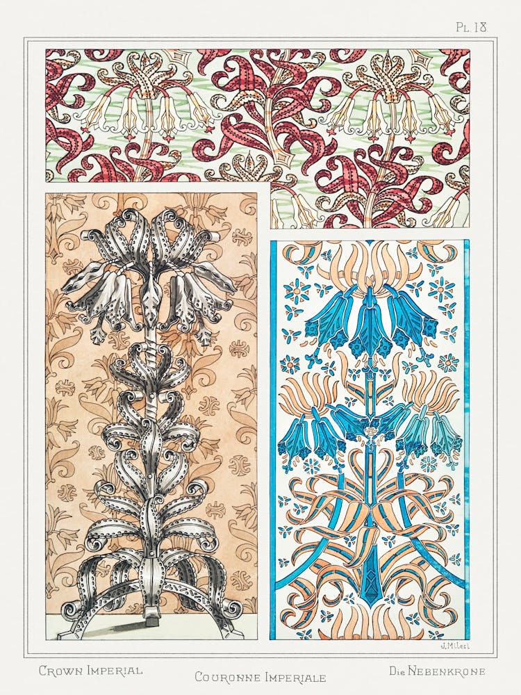 Imperial Crown From The Plant And Its Ornamental Applications (1896), Maurice Pillard Verneuil 1