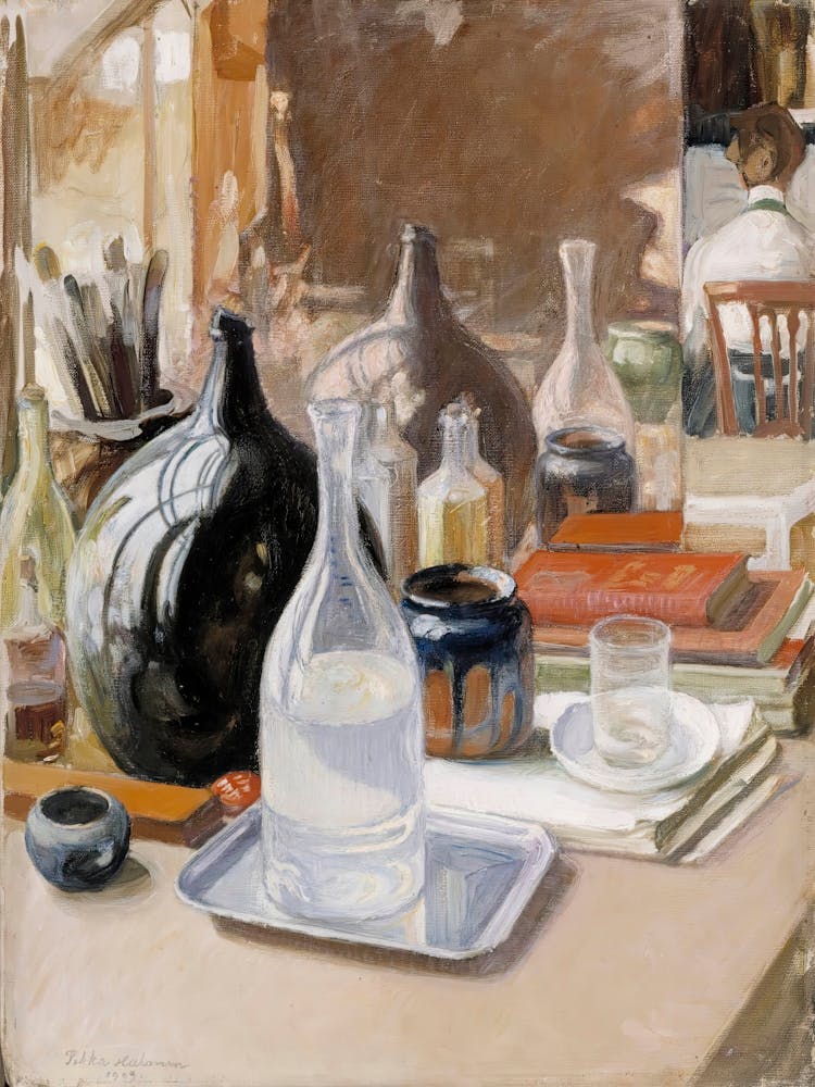 Still Life, (1909), Pekka Halonen