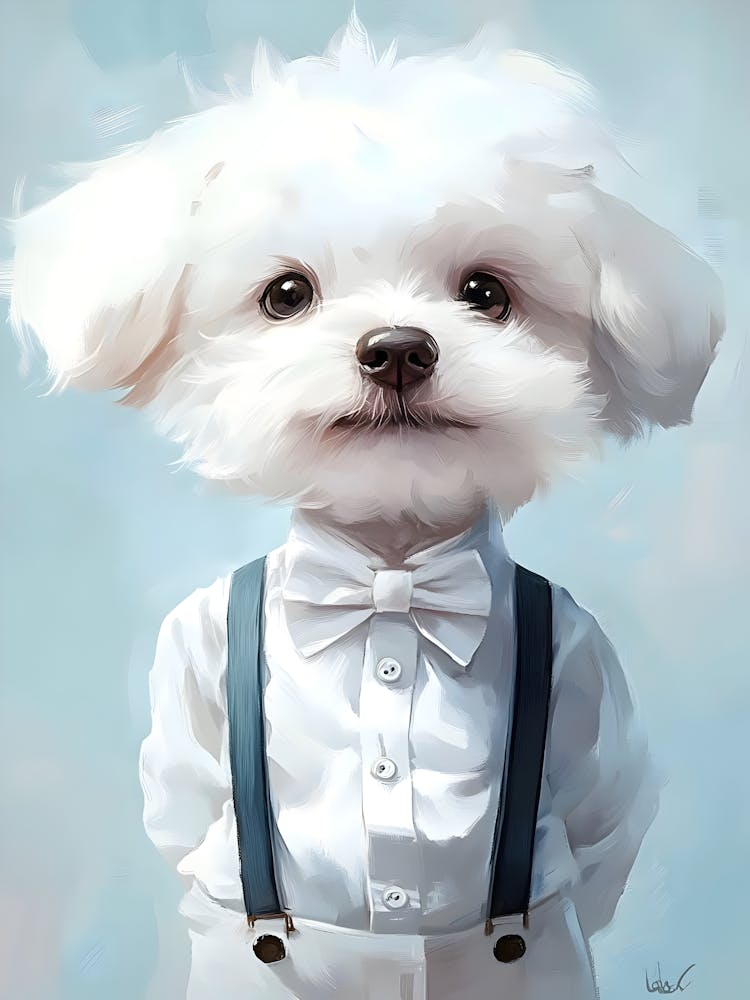 Cute Dog Portrait
