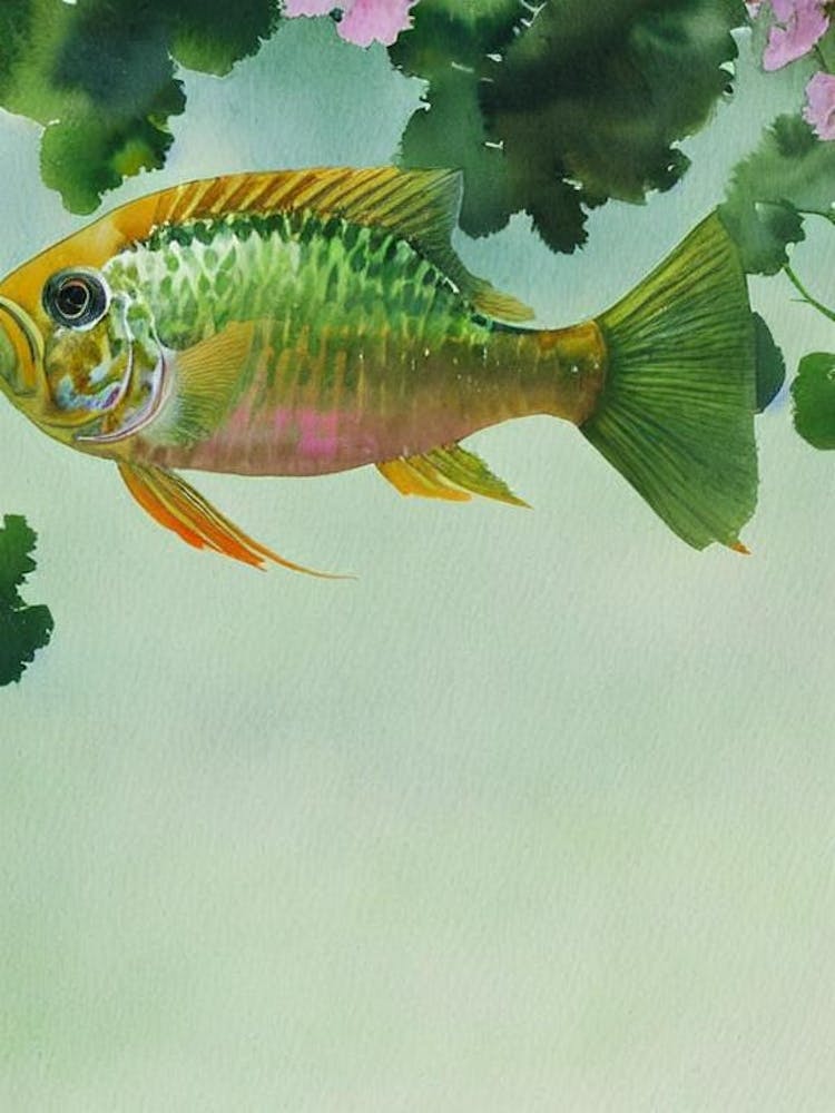 Tang Fish Storybook Watercolour