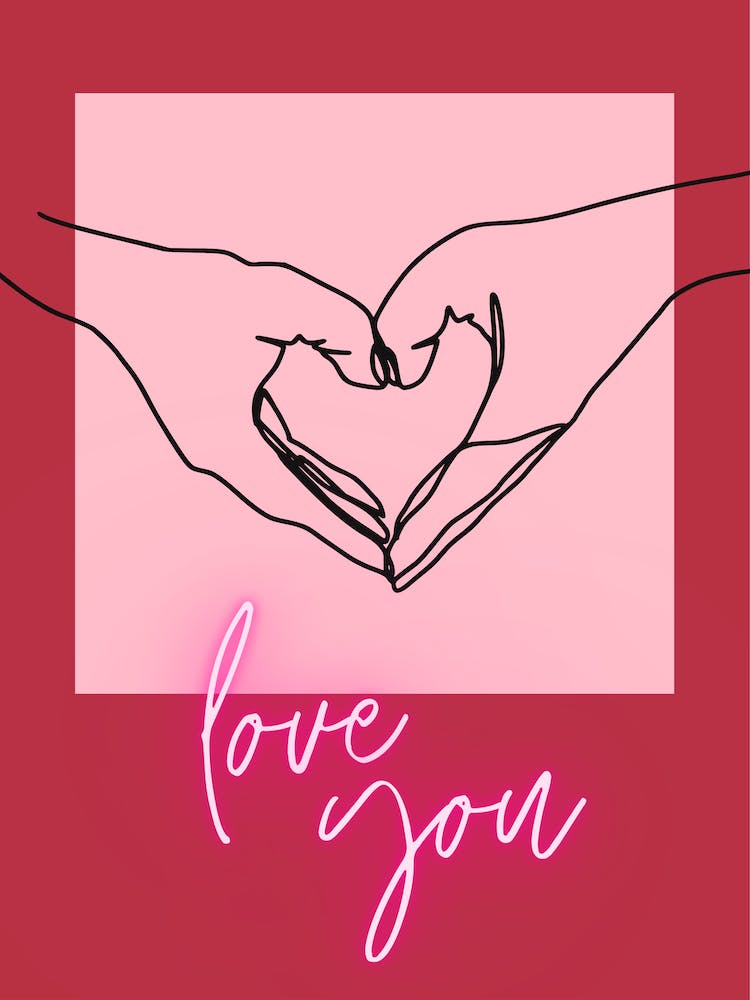 Love You Hand Holding