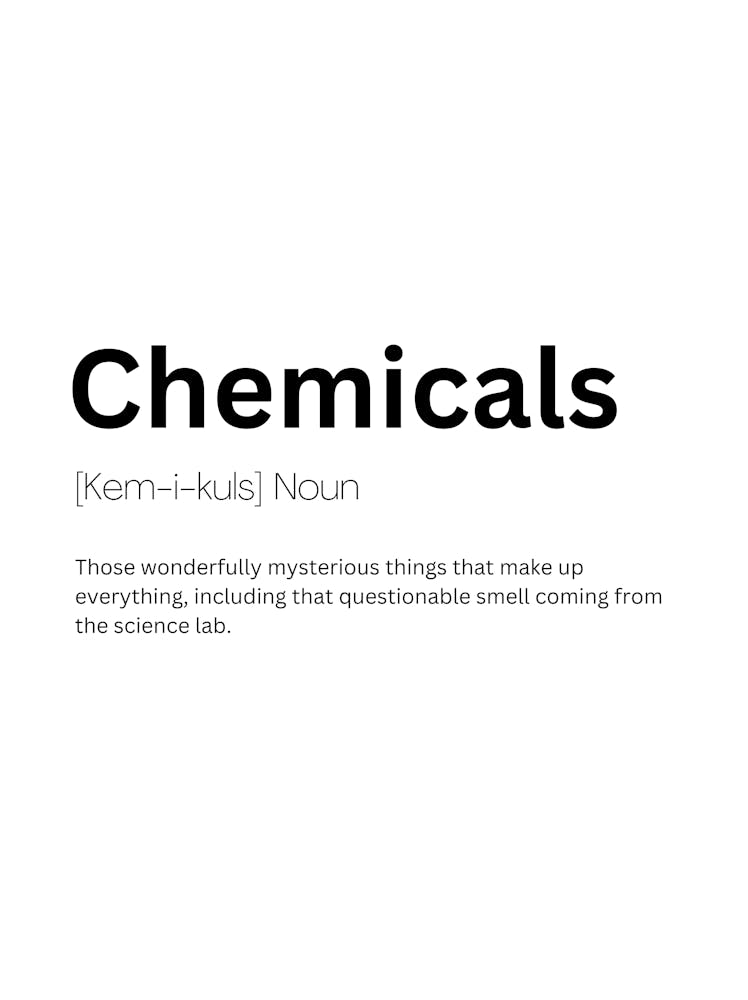 Chemicals Definition Meaning