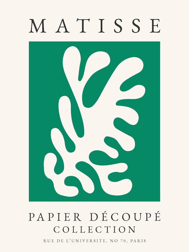 Matisse Green Leaf Print 1