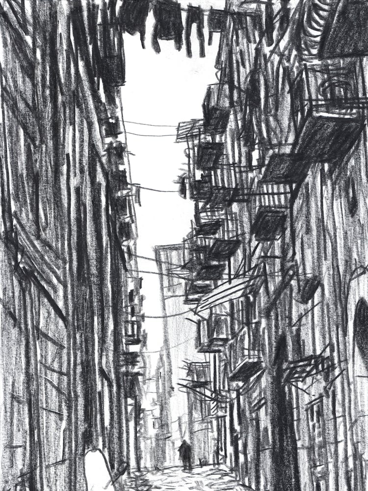 Vico dei Zuroli in Naples