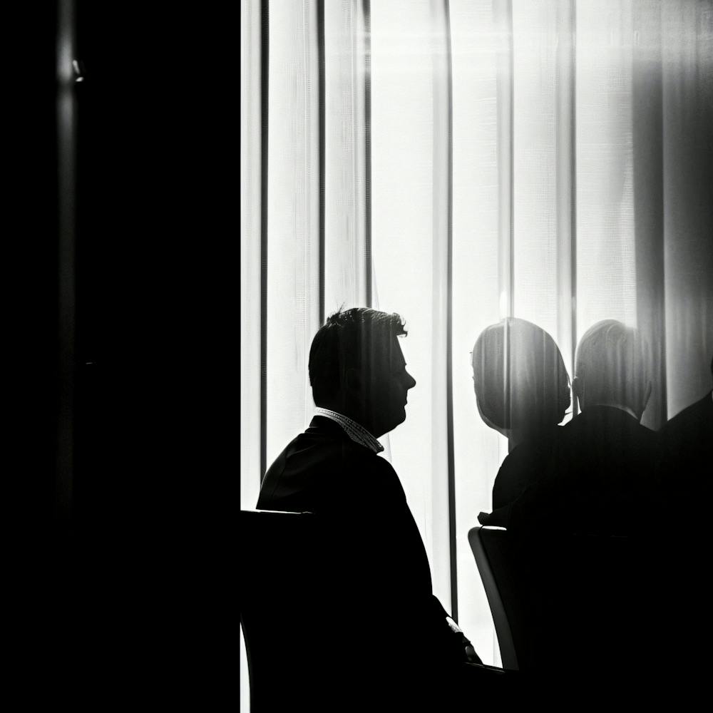 Silhouette Of Businessmen