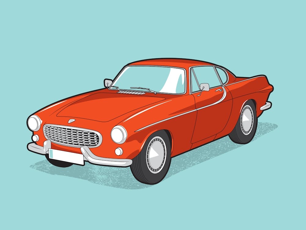 Volvo P1800 Horizontal