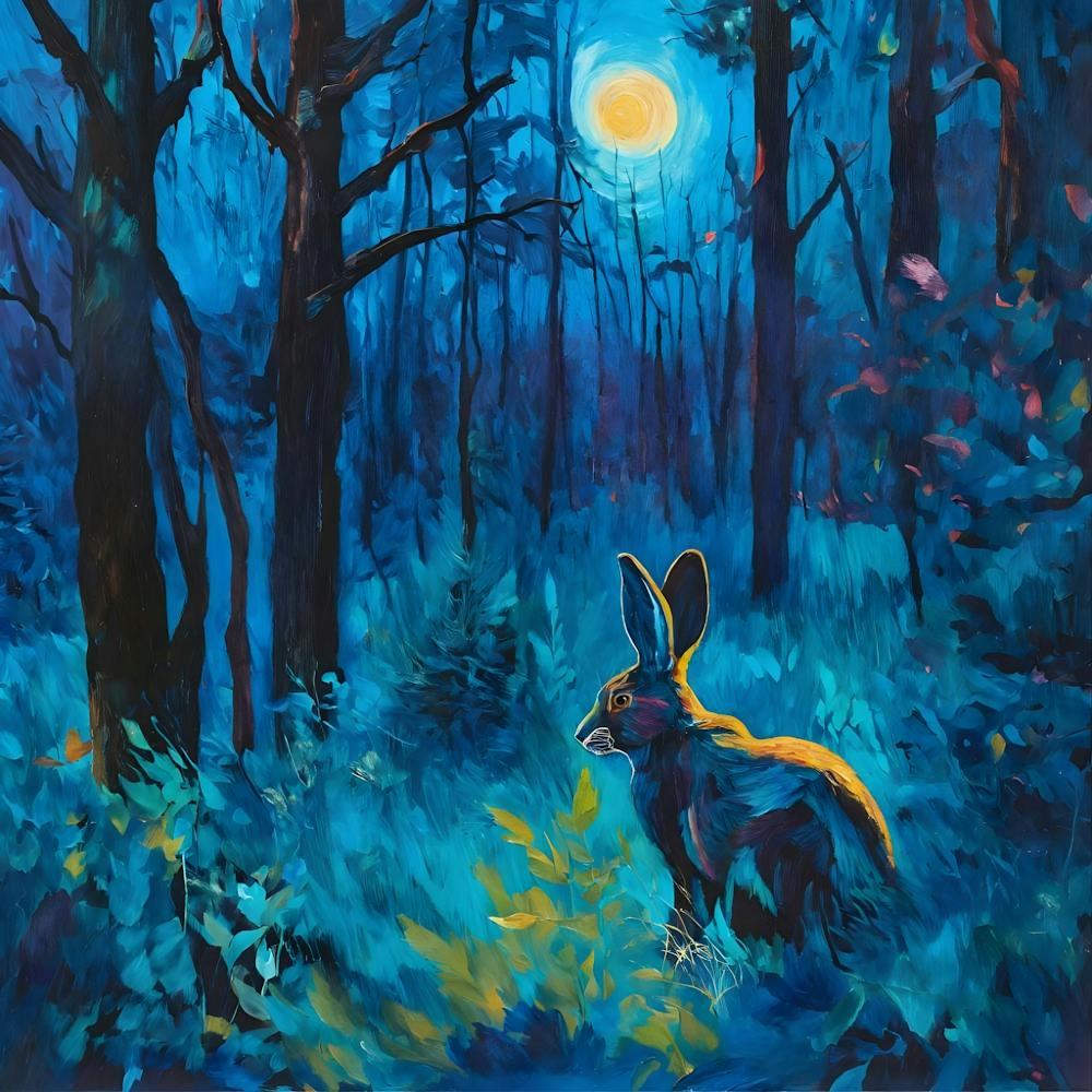 Hare In The Woods