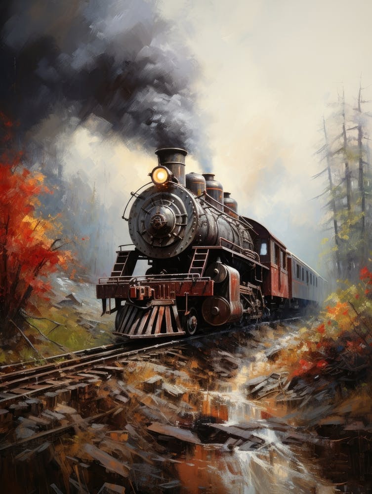 Train On The Tracks 6