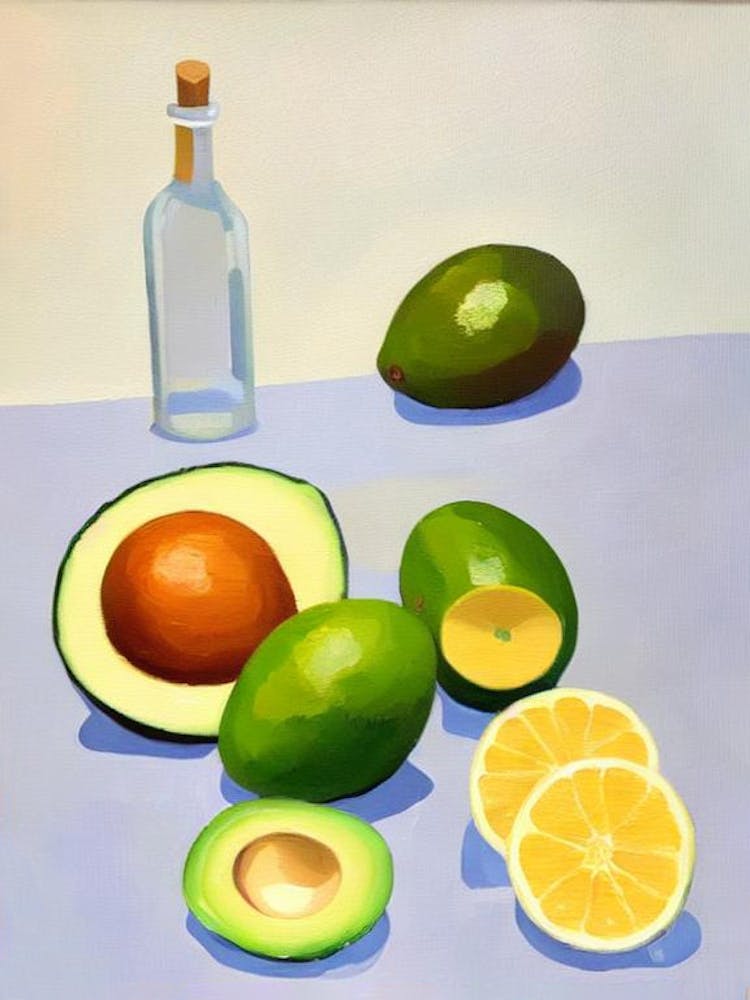 Avocado Tablescape vegetable