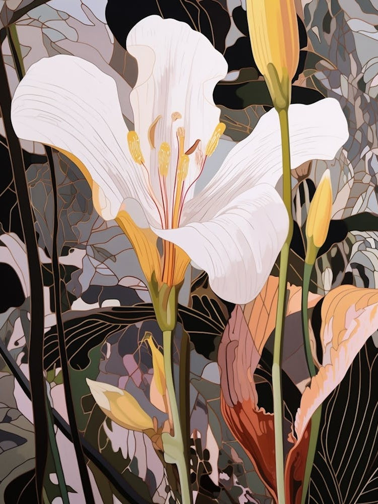 Flower Illustration Lily 2