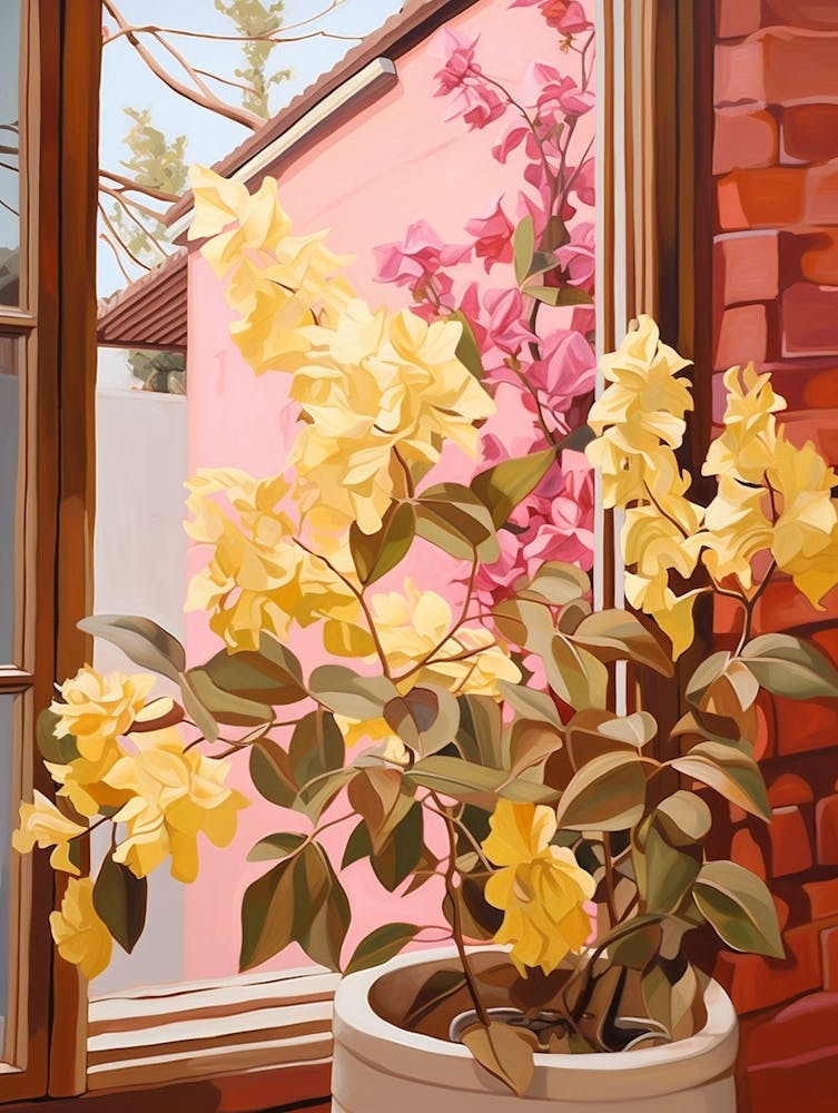 Bougainvillea 2 Flower Painting