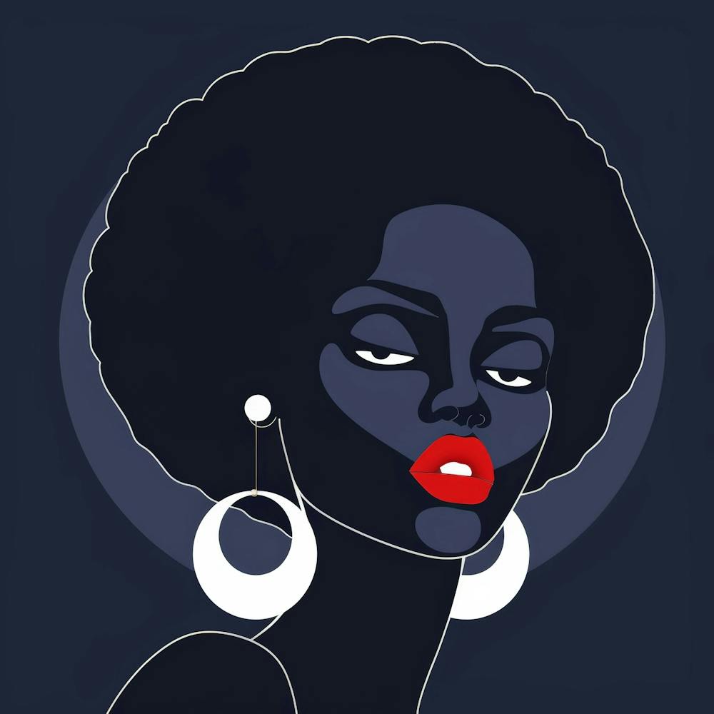 Afro Girl 30