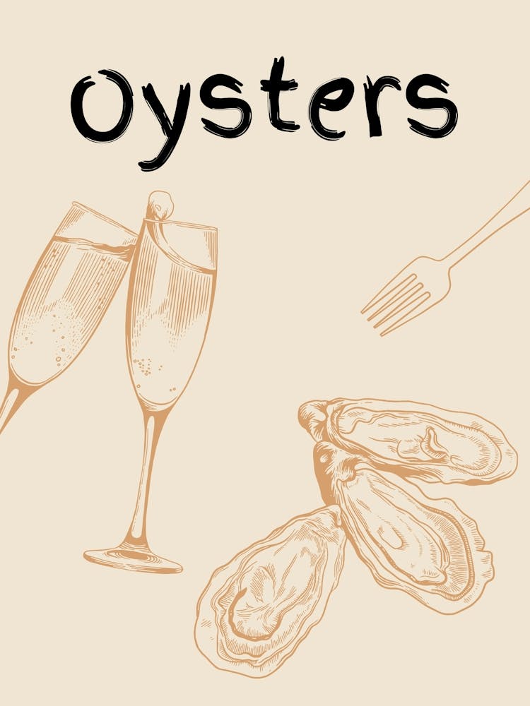 Oysters Poster