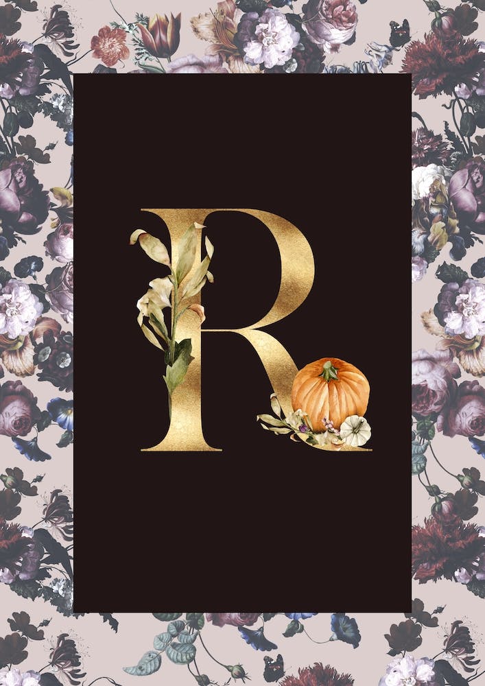 Autumnal Alphabet R