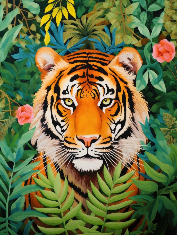 Tiger In The Jungle 21