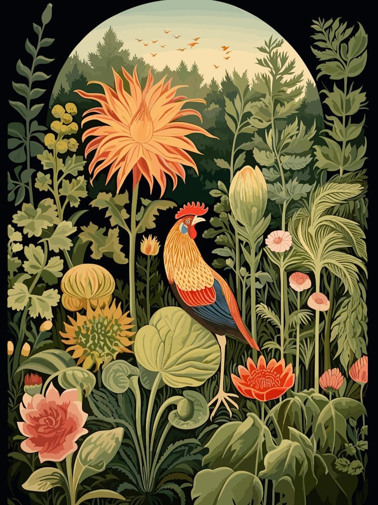 Chanticleer Garden Usa Henri Rousseau Style 3