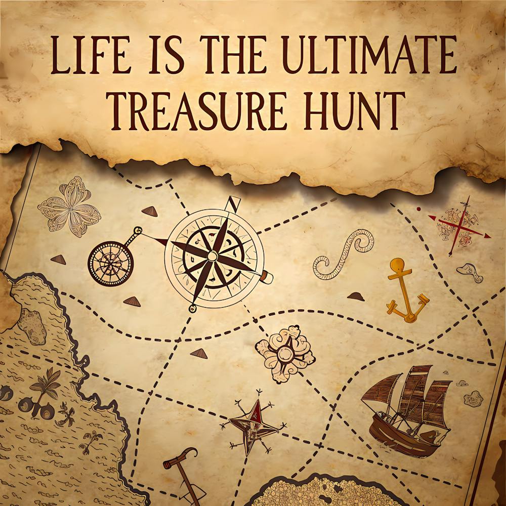 Life Is The Ultimate Treasure Hunt