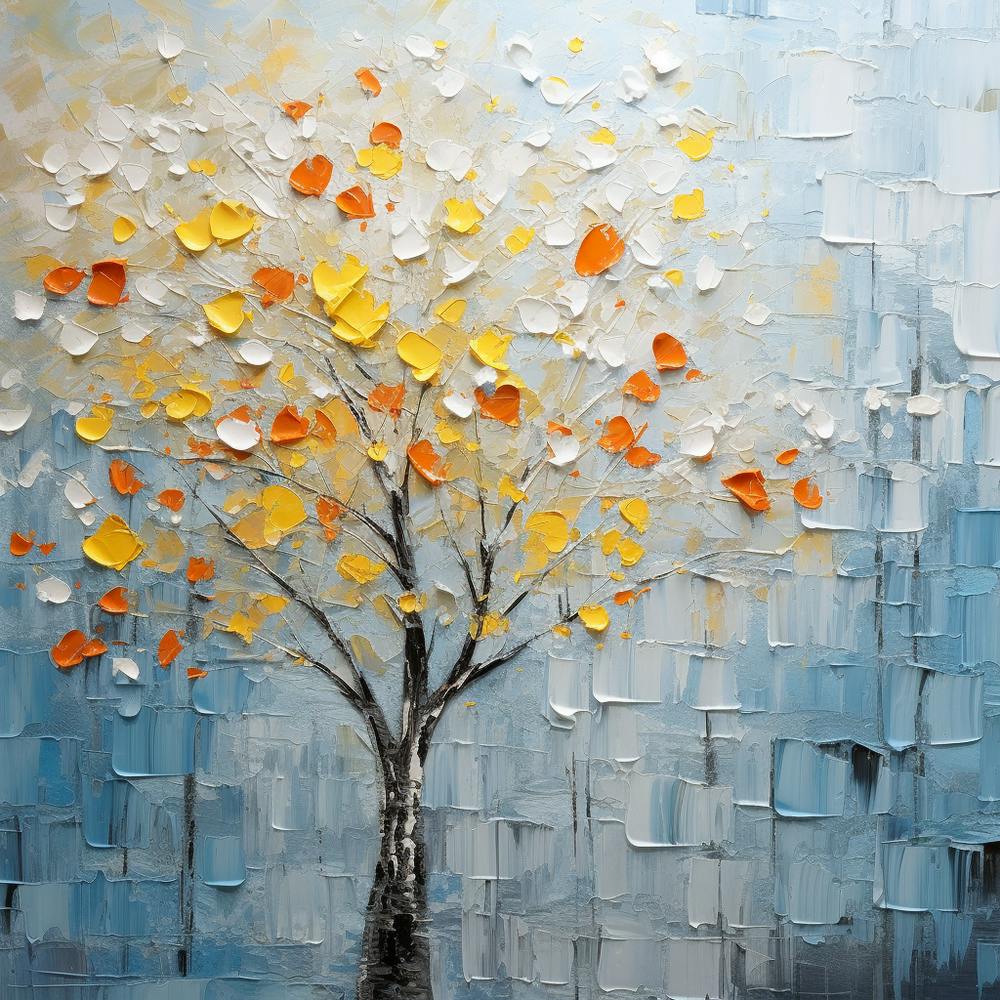 Abstract Tree Painting 4