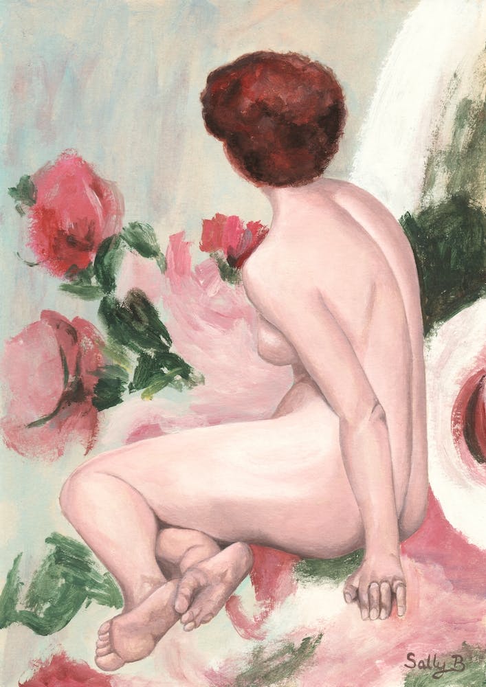 Woman Back Nude