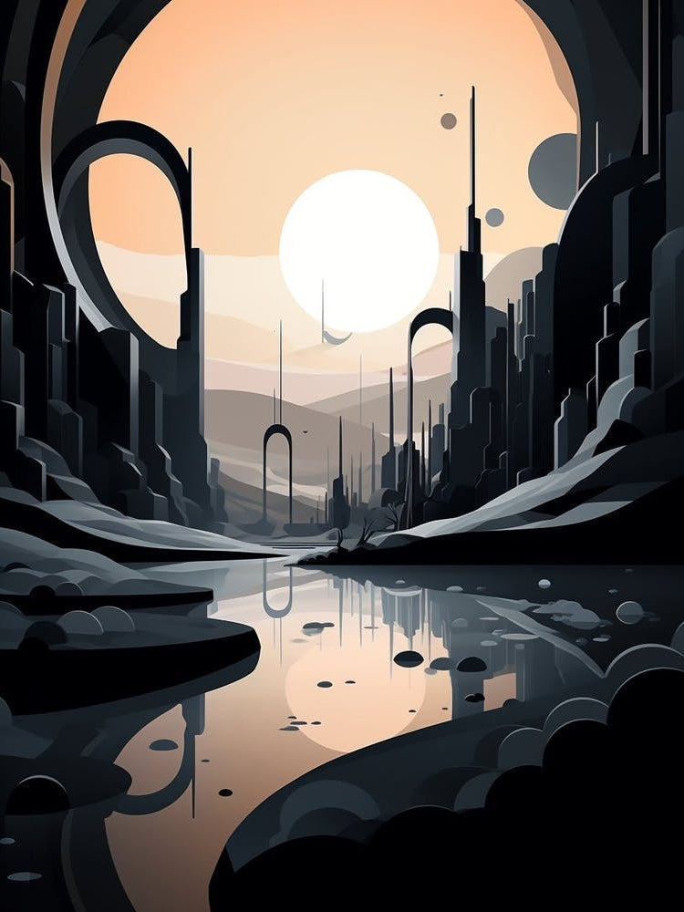 Dystopian Abstract Minimalist 6