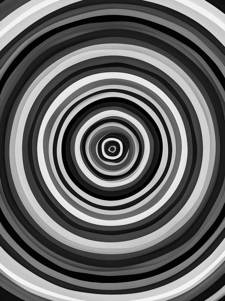 Schwarz-Weiße Spirale