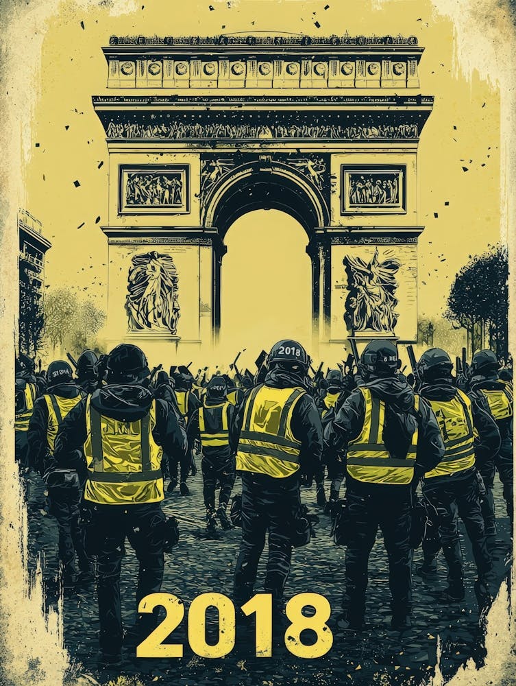 Aihrgdesign A Political Unrest Poster Portraying The Yellow V 1dd69e9e 675f 49cd 83f9 46f71dd8c696 1